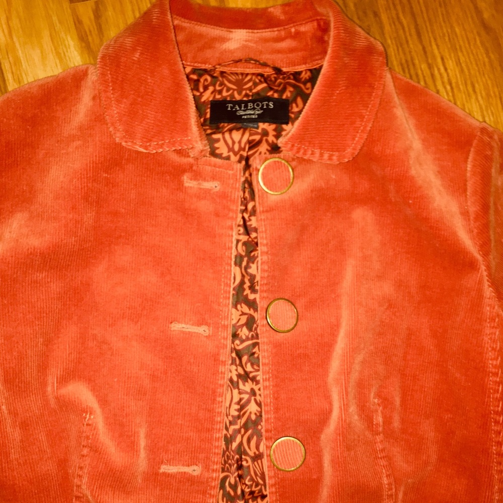 Corduroy Talbots Blazer!